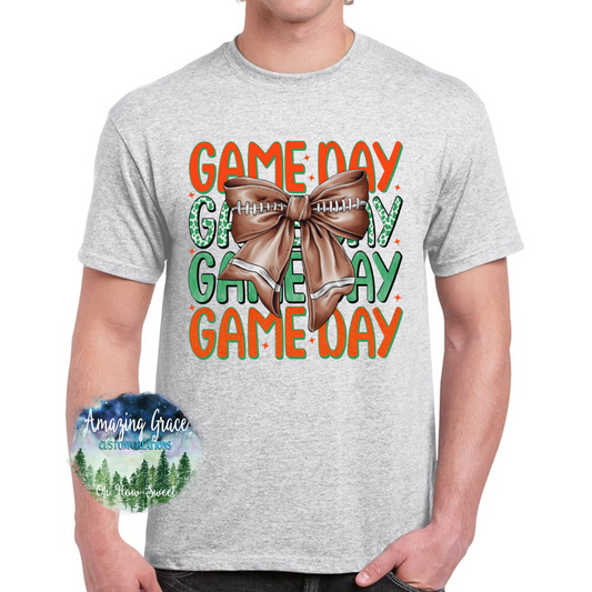 Gameday Football Bow