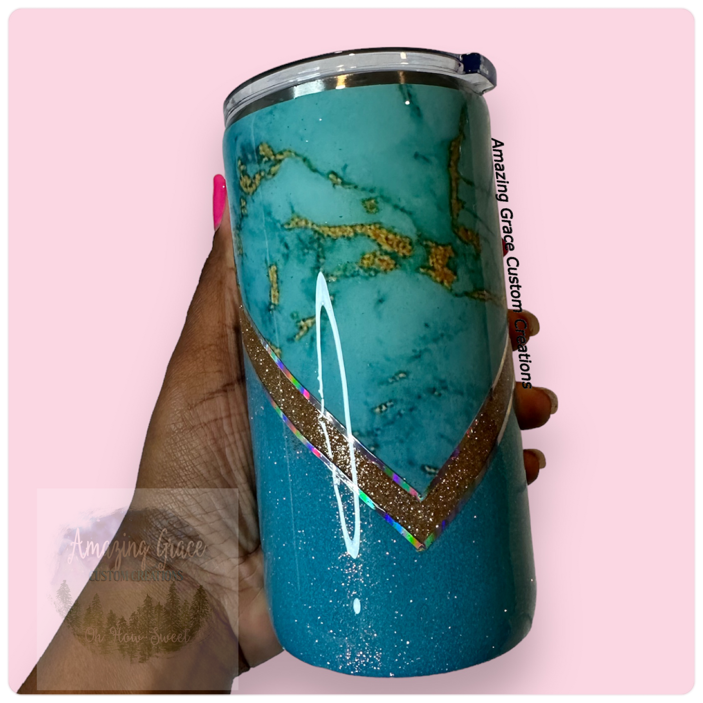 RTS - Blue Marble 16oz Plump