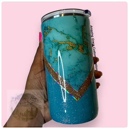 RTS - Blue Marble 16oz Plump