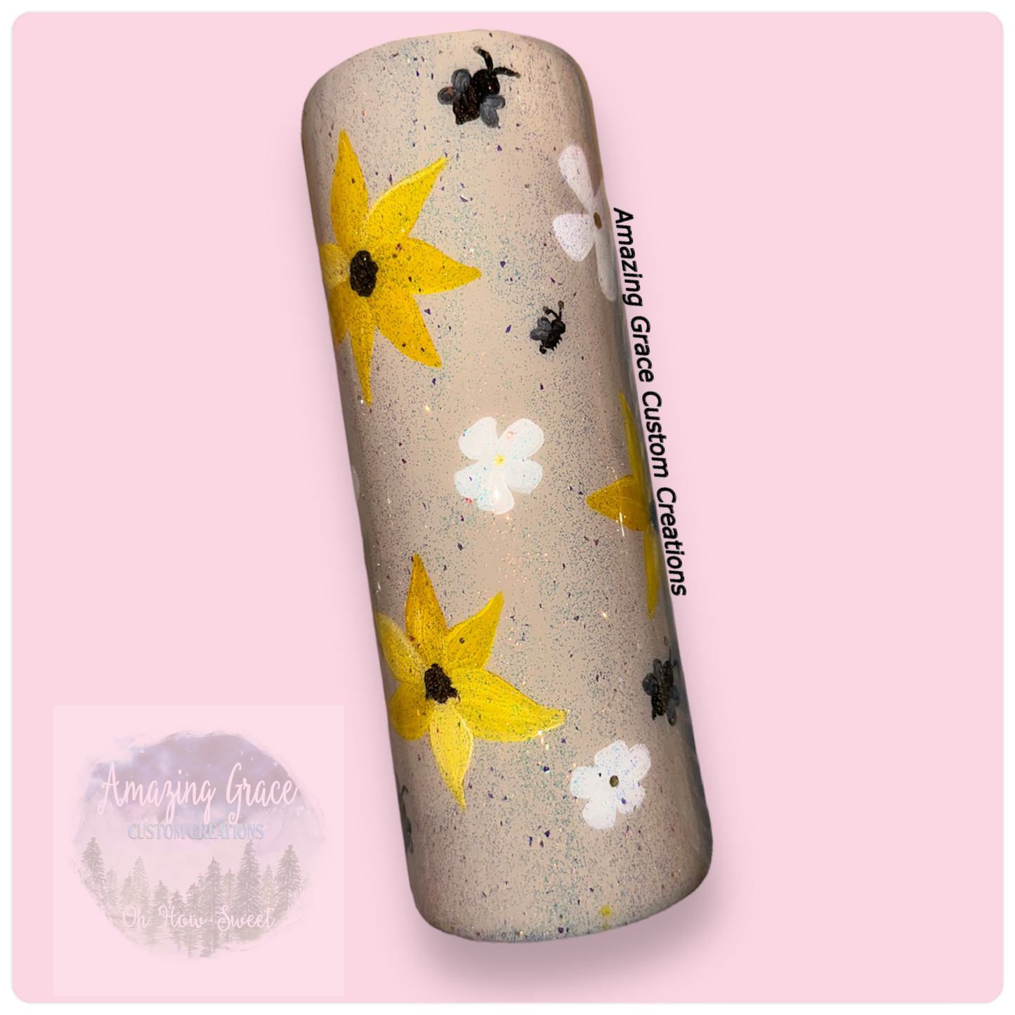 24oz Bee Happy In Springtime - Hayland + Co. Collab