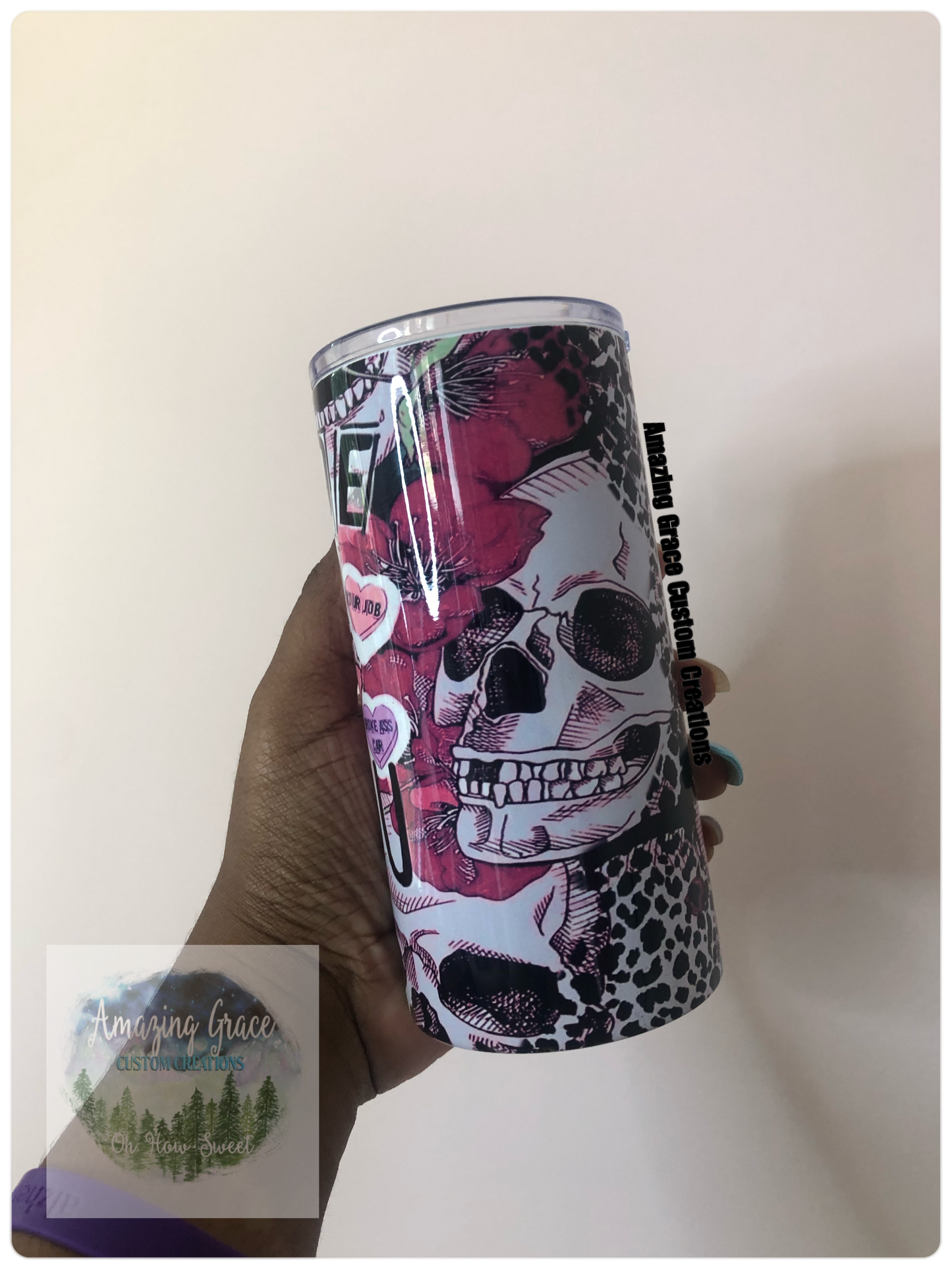 RTS - ABCDEFU 16oz Sublimation Tumbler