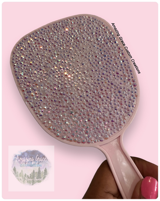 Large Rhinestone Mirror