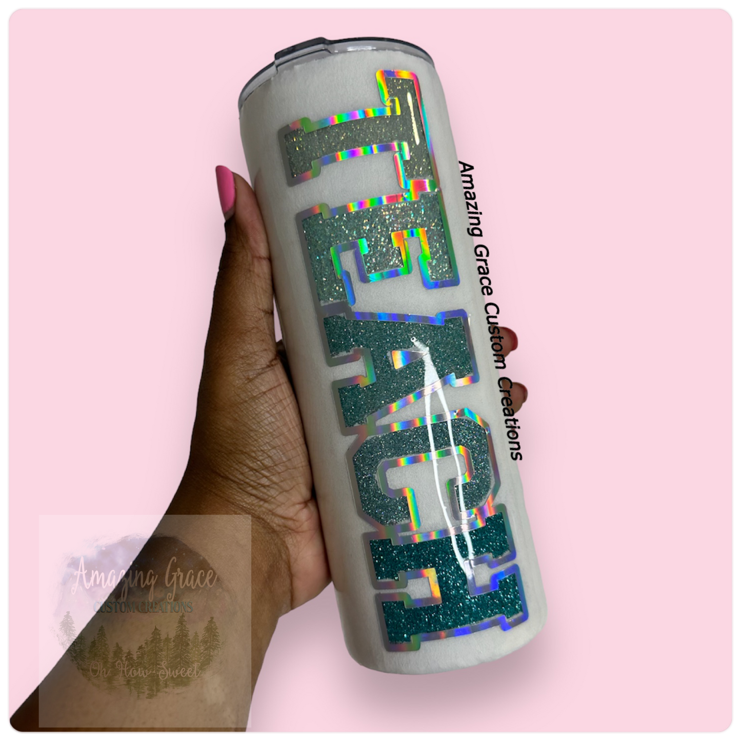 RTS - Teal Teach 24oz Plump