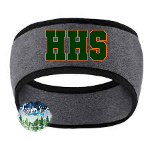 Grey Fleece Headband