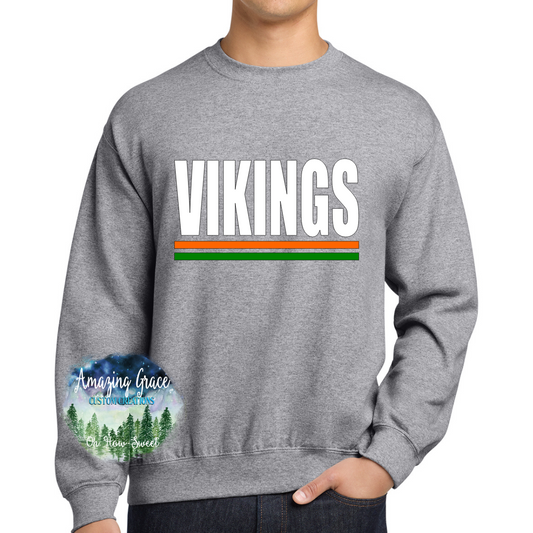 Vikings Double Line Sweatshirt