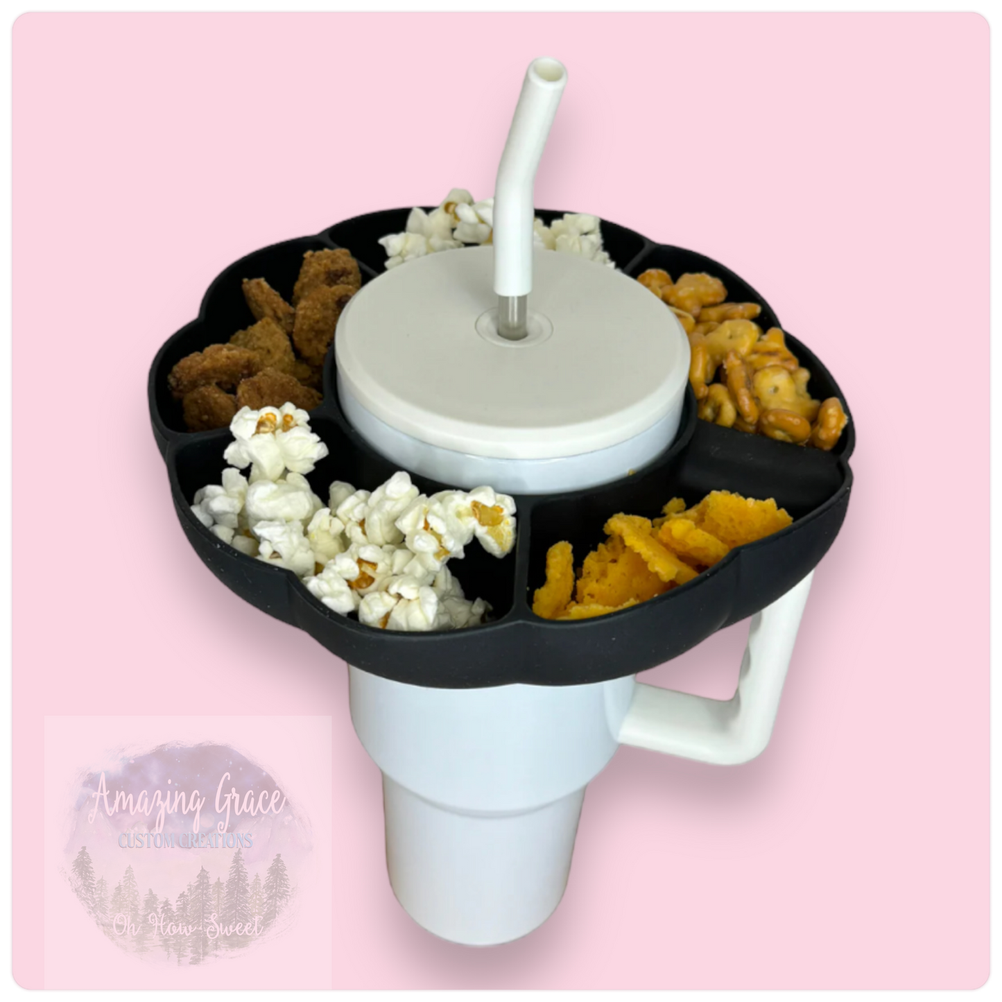 40oz Tumbler Snack Tray