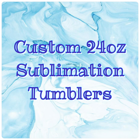 Custom 24oz Sublimation Tumbler