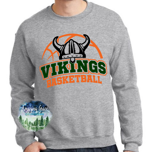 Viking Basketball Sweatshirt