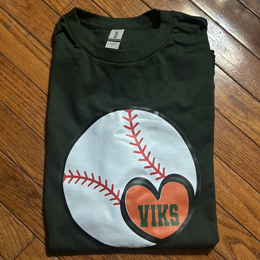 Green VIKS Baseball