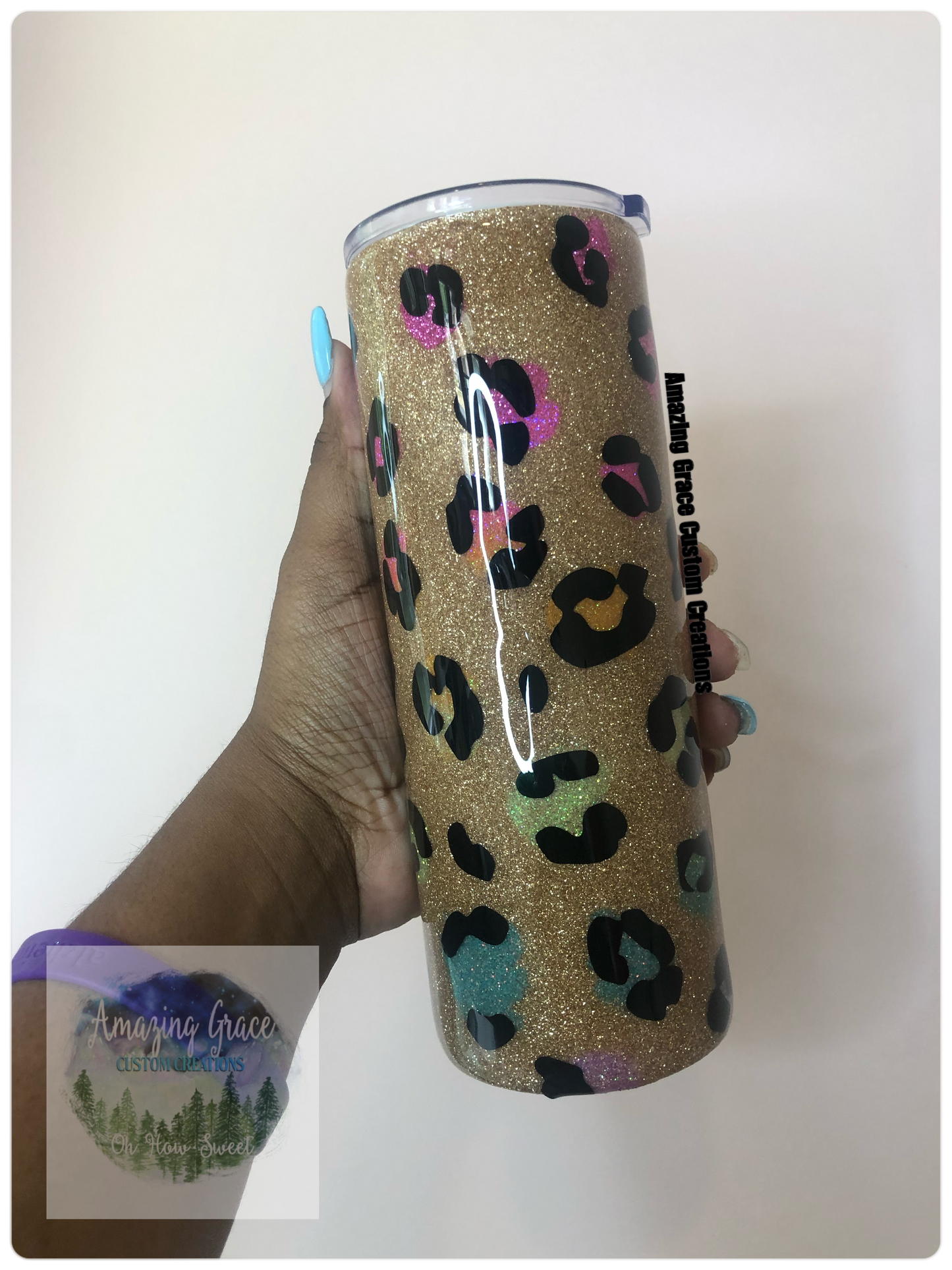 Made to Order - Rainbow Leopard 24oz Plump